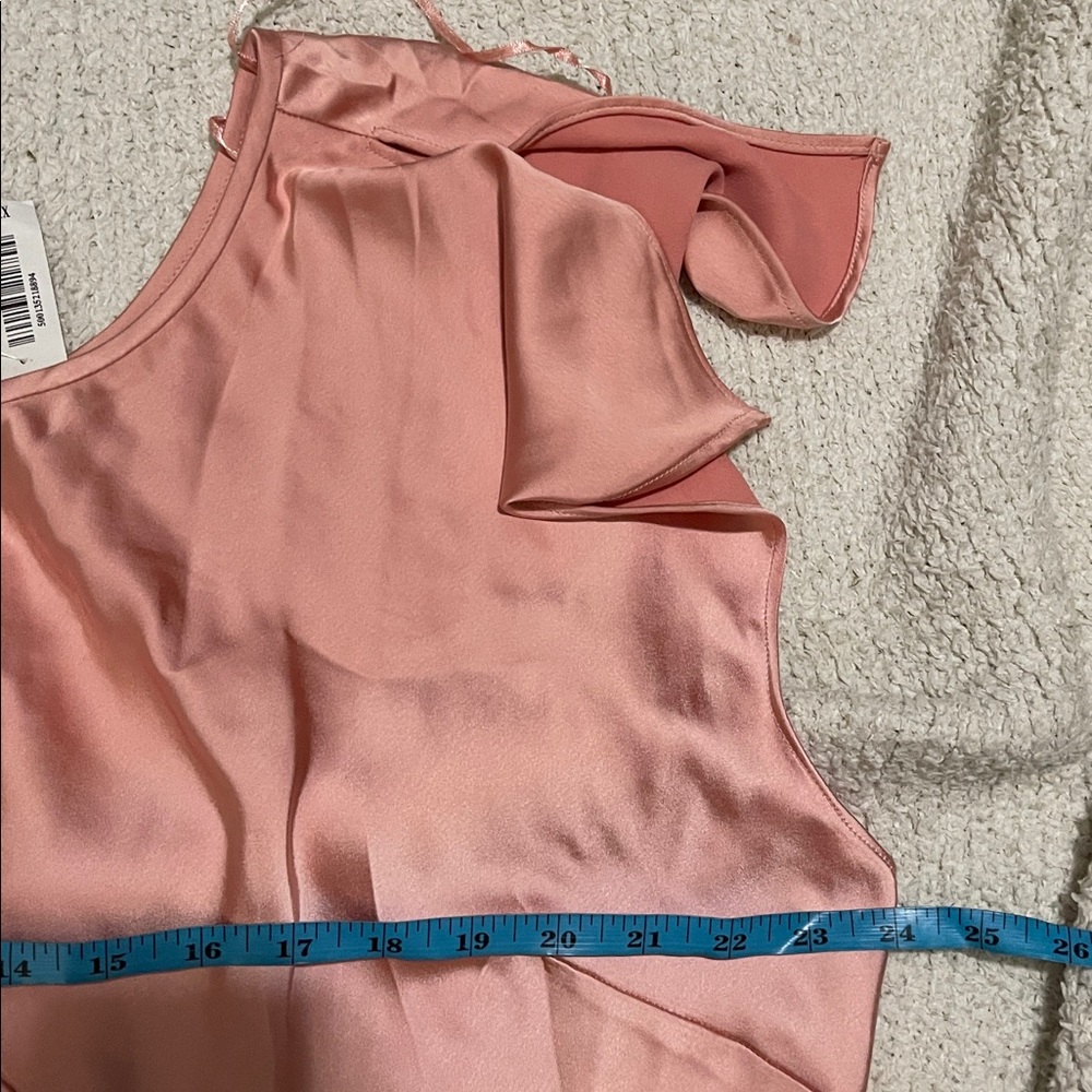 NWT- Old Navy - XXLP. Flutter Sleeve Keyhole Satin Maxi Dress - Picture 8 of 10